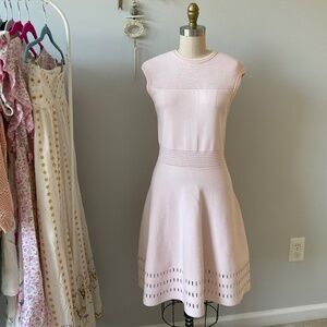 Ted Baker Aurbray Knit Dress In Blush Pink